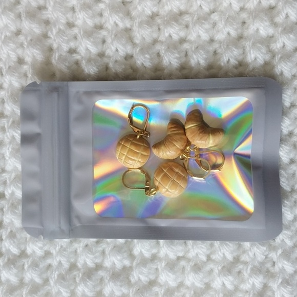 Bakery Japanese Panya Crochet Knitting Stitch Markers Progress Keepers Gold Tone - Picture 9 of 9